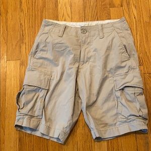 Old Navy Khaki Cargo shorts -size 28